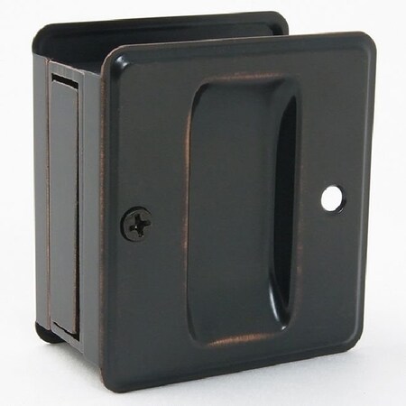 Ives Commercial Aluminum Passage Sliding Door Pull Aged Bronze Finish 990A716